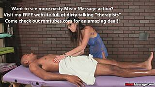 hey, ever met a massage chick who’s down for monster cock play?