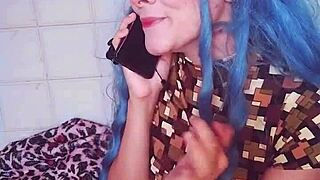 Showing my old cuckold husband how he deserves humiliation from his wife.