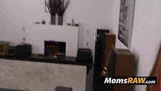 hot milf mercedes deepthroats and gets drilled by stepson's horny bff in pov