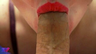 Watch This Gentle Blowjob Up Close!