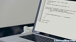 Girlfriends enjoy intimate foreplay together.