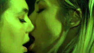 Damn, two horny girls banging hard! Can they handle this wild pussy play?