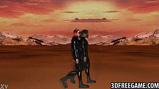 Redhead 3D Cartoon Babe Sucks Cock Intriguingly