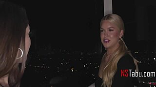 Big-boobed office became excited watch her bossey get licked and fucked