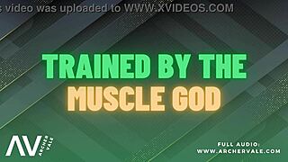 findom master gets cock worship from gay sub in garage