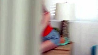 Delilah day and Maya woulfe giving the cameras sex scenes with her stepsis