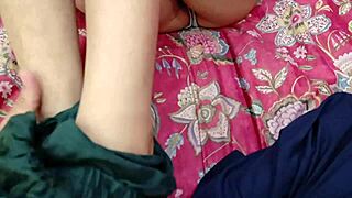 Hey, my desi stepdaughter, can I just rub your pussy without going in?