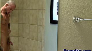 Muscular Inked Guys in Interracial Gay Facial