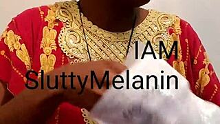 Black ebony milf, what turns you on during solo masturbation?