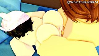 cute girlfriend pounded to creampie 😍💦