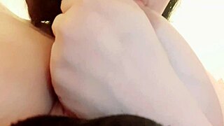 Bisexual Stepmom Fingers Herself Hard in Real Amateur Clip!