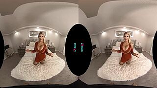 vrhush busty milf anna nicole west interacts with her new roommate in reality setting