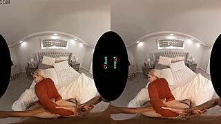 vrhush busty milf anna nicole west interacts with her new roommate in reality setting