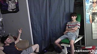 Gay group knocks his ass to bitch level