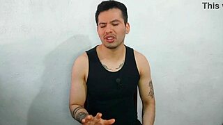 jovencito gives oral to huge thick cock of friend's uncle