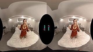 vrhush busty milf anna nicole west interacts with her new roommate in reality setting