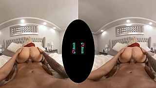 vrhush busty milf anna nicole west interacts with her new roommate in reality setting