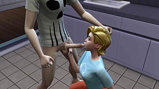the sims - young 18+ man fucks his boss