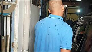 I crave tearing my ass with Alex Lima’s huge cock in car