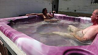 Dayanara In The Hot Tub, What's The Main Event?