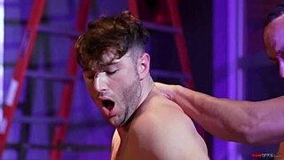 Interracial gay couple Michael Boston and Dillon Diaz hot sex scene depicts them having anal sex self-proclaimed ‘sexplorations’ in a nightclub