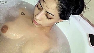 Sex in the bathtub with my friend's prostitute