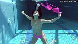 what's hotter than russian jessica lincoln splashing in the pool?