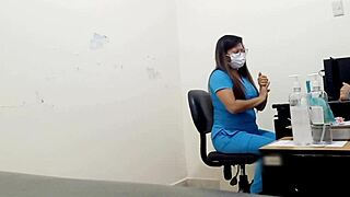 One of the viral doctors of the hospital decides to interview the patient and then the two start making love on the hospital computer