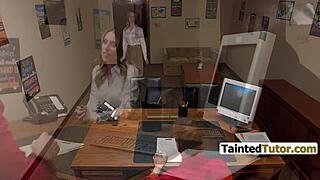 Bullys stepmom gets bullied by principal in hardcore domination