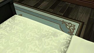 the sims - young 18+ man fucks his boss