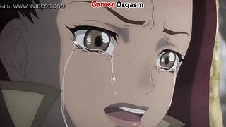 Japan’s Love Maker vixens go vintage cartoon pervert with hair teasing scenario in hot porn clip