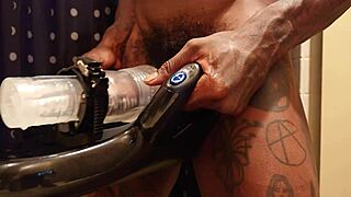 hey, watch hallelujah johnson stroke his big cock solo?