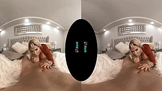 vrhush busty milf anna nicole west interacts with her new roommate in reality setting