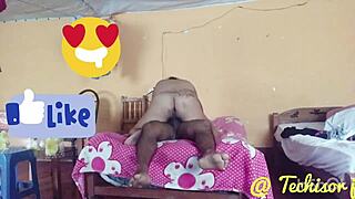 Amateur sex with chubby Latina Techisor Jr in hotel