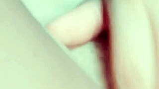 Bisexual Stepmom Fingers Herself Hard in Real Amateur Clip!