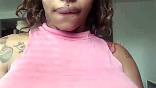 look at those big tits and ass shaking wildly!