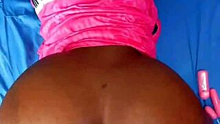 Petite Spanish Stepsister Shows Shaved Pussy for Close-Up Play