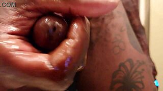 hey, watch hallelujah johnson stroke his big cock solo?