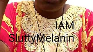 Black ebony milf, what turns you on during solo masturbation?