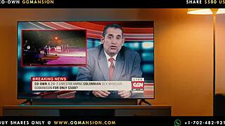 Redhead latina masturbates with lovense in lesbian big ass scene at ggmansion