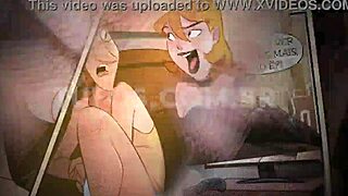 Sexy hentai Night, with a hot babe and her boyfriend at wrong time