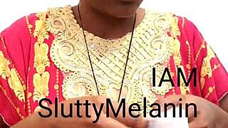 Black ebony milf, what turns you on during solo masturbation?