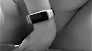 In this homemade scene, a petite girl pleases a guy with his huge cock, reaching orgasm.