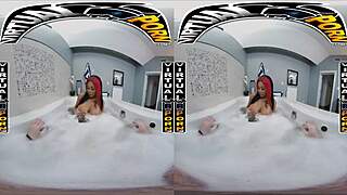 I gag and choke this perfect body hotty until she submits to my tight pussy fucking