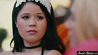 petite fantasy babe gets drilled in erotic roleplay scene.