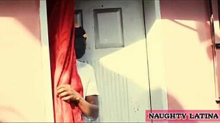 African neighbor's wife performs blowjobs.