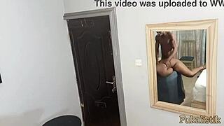 Ebony Big Tits Beauty Savors Weekend with BBC Deep in Pussy