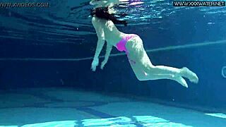 what's hotter than russian jessica lincoln splashing in the pool?