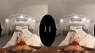 vrhush busty milf anna nicole west interacts with her new roommate in reality setting