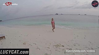 lucycat's dirty summer encounters in german outdoor teen action